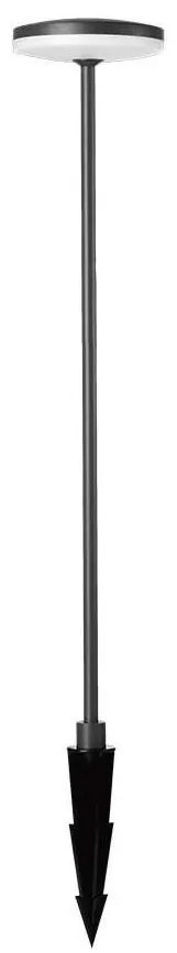 LED Vonkajšia lampa LED/12W/230V 4000K IP65 antracit