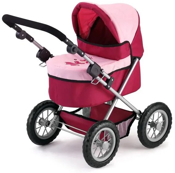 Bayer Design Kočík pre bábiky Trendy (bordová) (100238275)