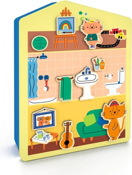 Djeco Magnetická skladačka InZeBox