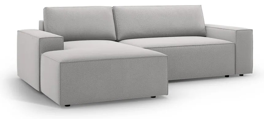 Svetlosivá rozkladacia rohová pohovka (ľavý roh) Jodie – Micadoni Home