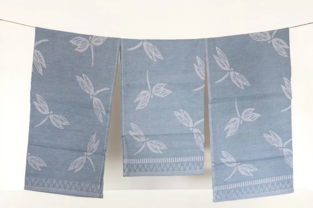 Polášek Utierka Egypt s motívom – 3 ks - č. 92 | Červená / biela