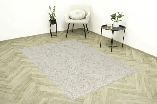 Metrážny koberec Marble 60 mramor, krémový / béžový