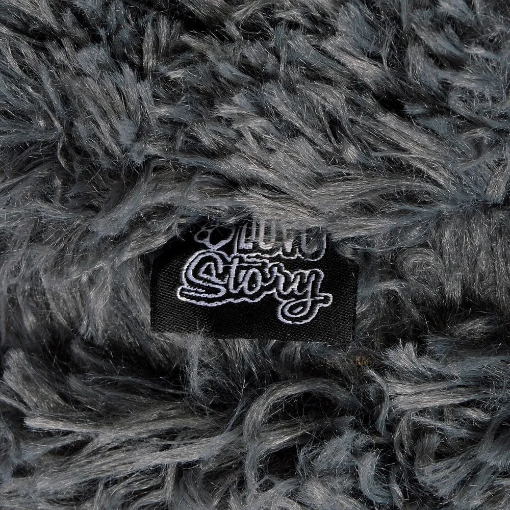 Tmavosivý pelech pre psa 55x87 cm – Love Story