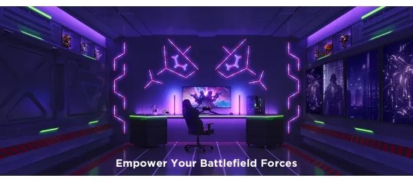 Govee - Smart Gaming (4+1) nástenné svietidlo RGBIC Wi-Fi