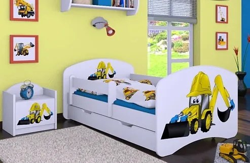 MAXMAX Detská posteľ so zásuvkou 160x80cm BAGER 160x80 pre chlapca ÁNO
