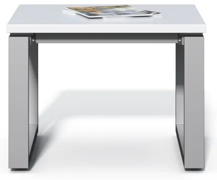 Konferenčný stolík Houseland Prime Coffee 01 60 cm biely