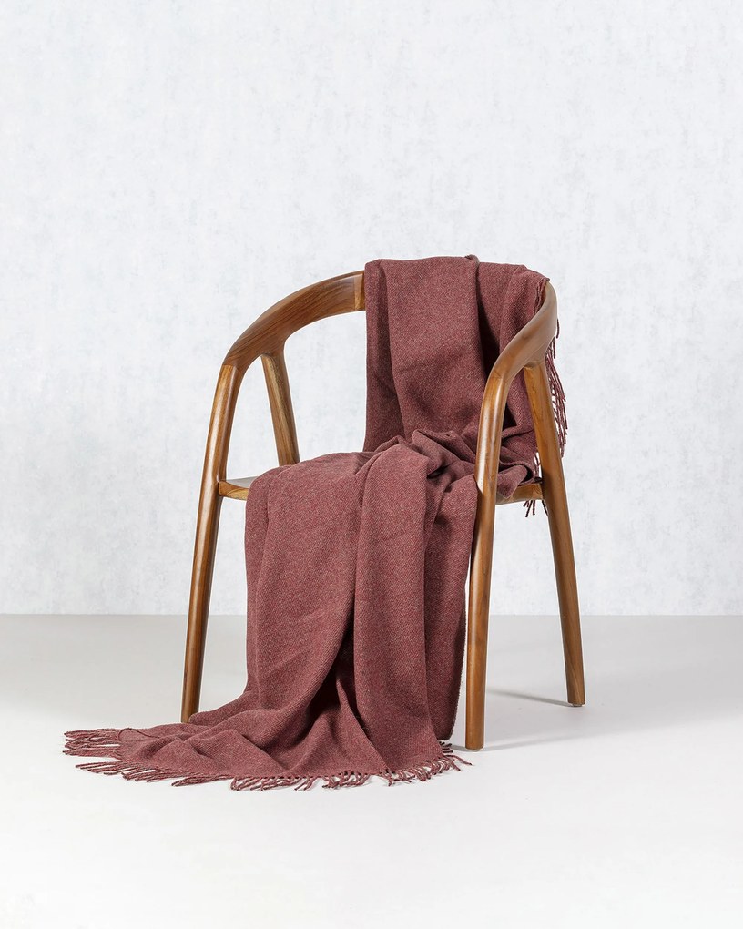 Deka Merinos 140x200cm melange red