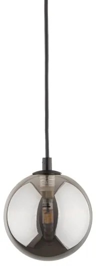 Luster na lanku do lištového systému TRACER 1xG9/8W/230V čierna/dymová čierna