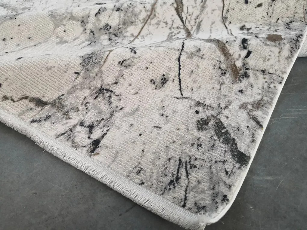 Berfin Dywany, Kusový koberec Crean 19141 Grey, 200x290, šedá, obývacia izba