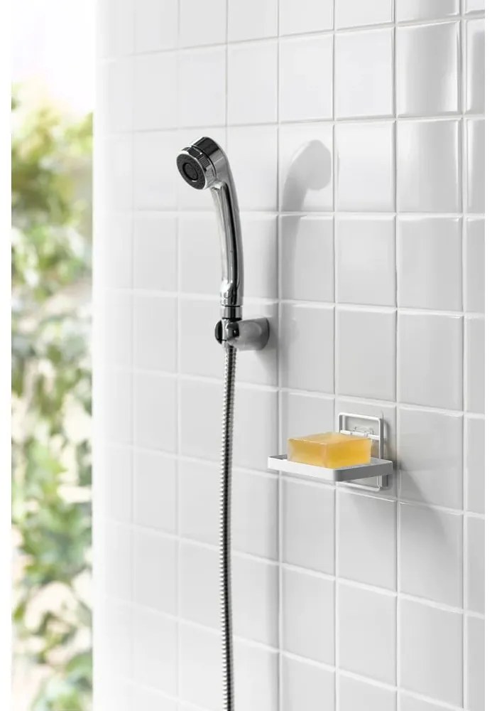 Biela samodržiaca kovová nádobka na mydlo Film Hook – YAMAZAKI