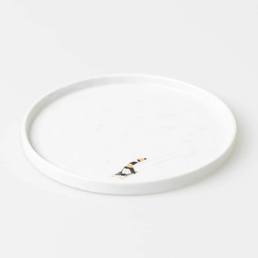 räder Porcelánový tanier Sled runners 15 cm