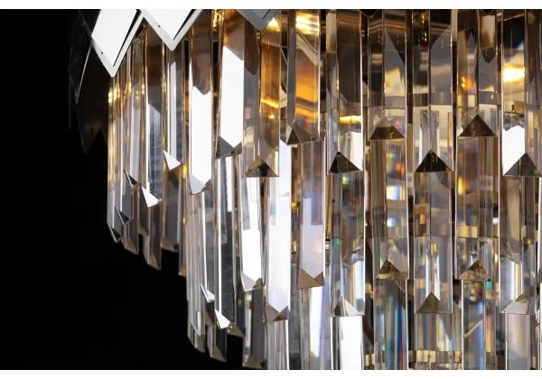 Luster na tyči CARISMA 9xE14/40W/230V matný chróm