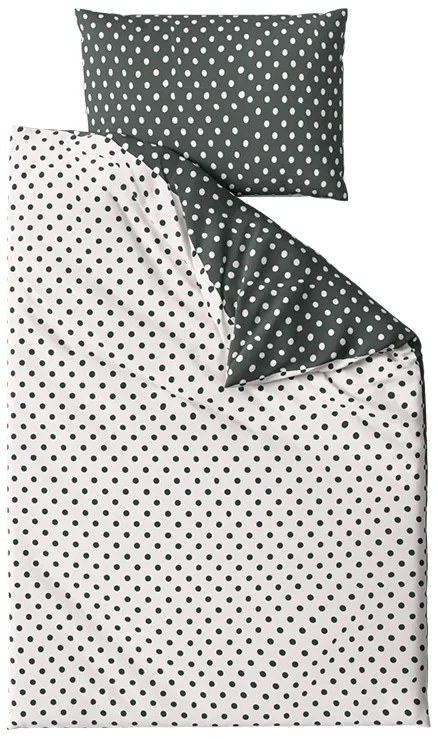 Bavlnené obliečky COLAM GREY sivá hotelové vrecko Rozmer obliečky: 70 x 90 cm | 140 x 200 cm