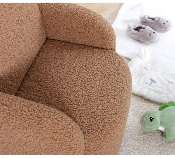 Detské kreslo DORY hnedé