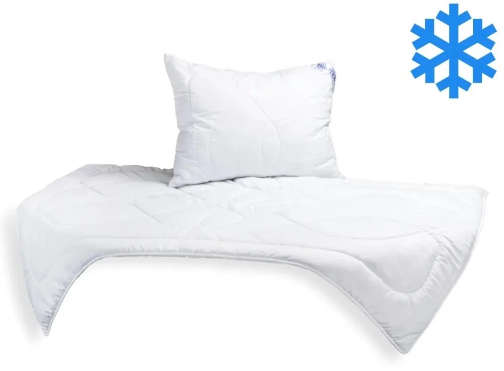 Brotex prikrývka Luxus plus 140x220 cm 1430g+vankúš 70x90 cm.