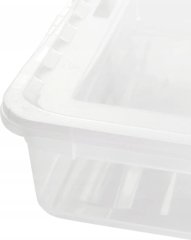 Keeeper Úložný box s vekom BEA Clearbox 9L, 39 x 35,5 x 9 cm