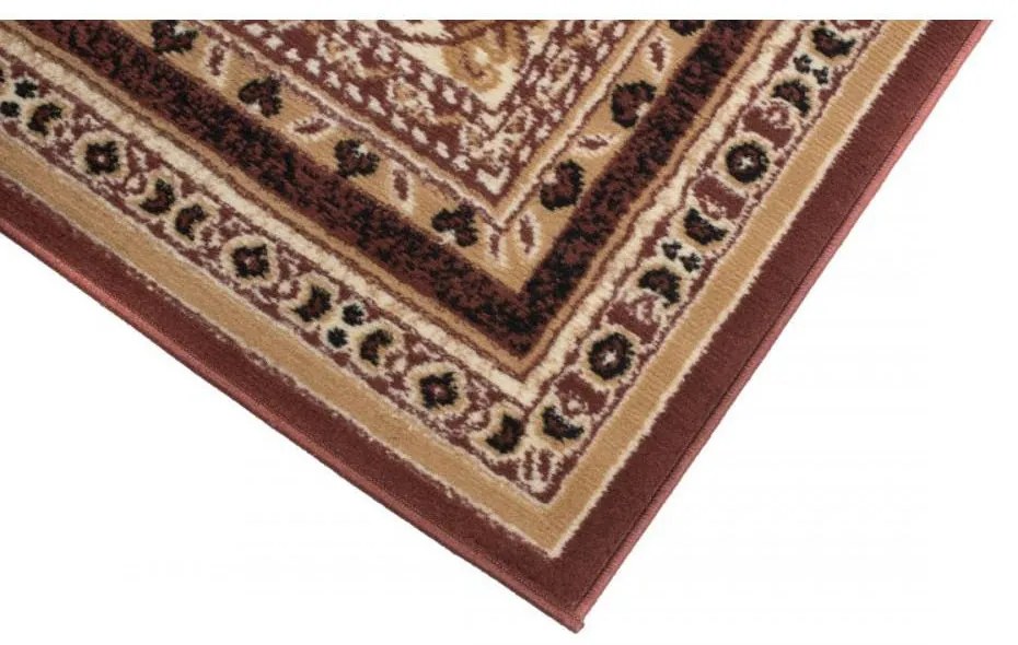 Kusový koberec PP Aslan hnedý atyp 80x300cm