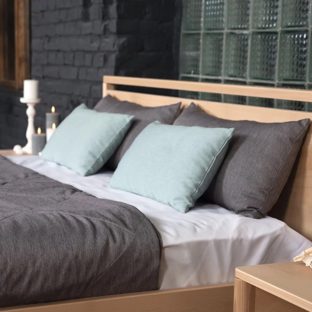Posteľ pre dve osoby DROP HARD 03 160x200 z masívu
