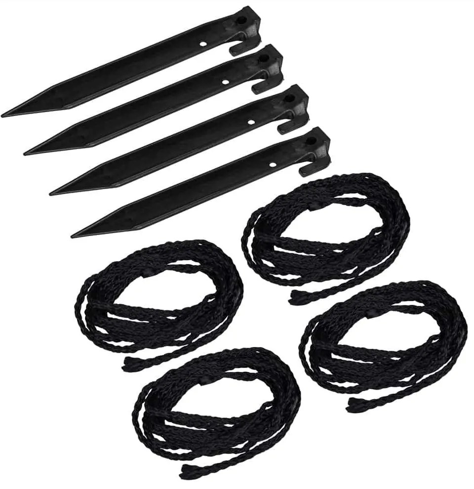 Nafukovací Dedo Mráz osvetlený, 180 cm, červená Monzana