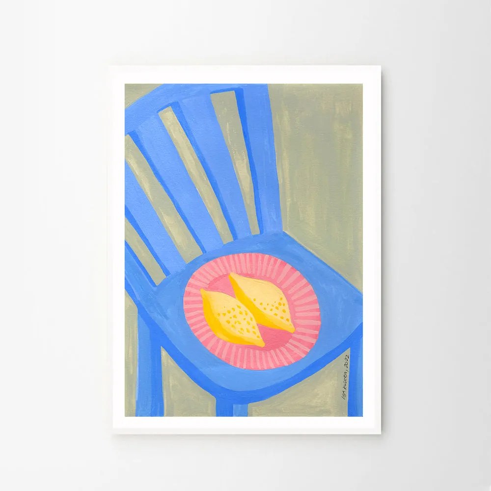 Moikka Plagát New Lemons by Iga Kosicka 30x40 cm