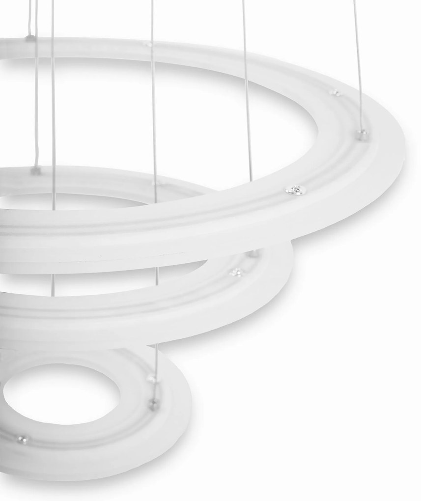 Toolight Toolight, LED stropné svietidlo 46cm, 100W, G042-3CP, zlatá lesklá, OSW-06309