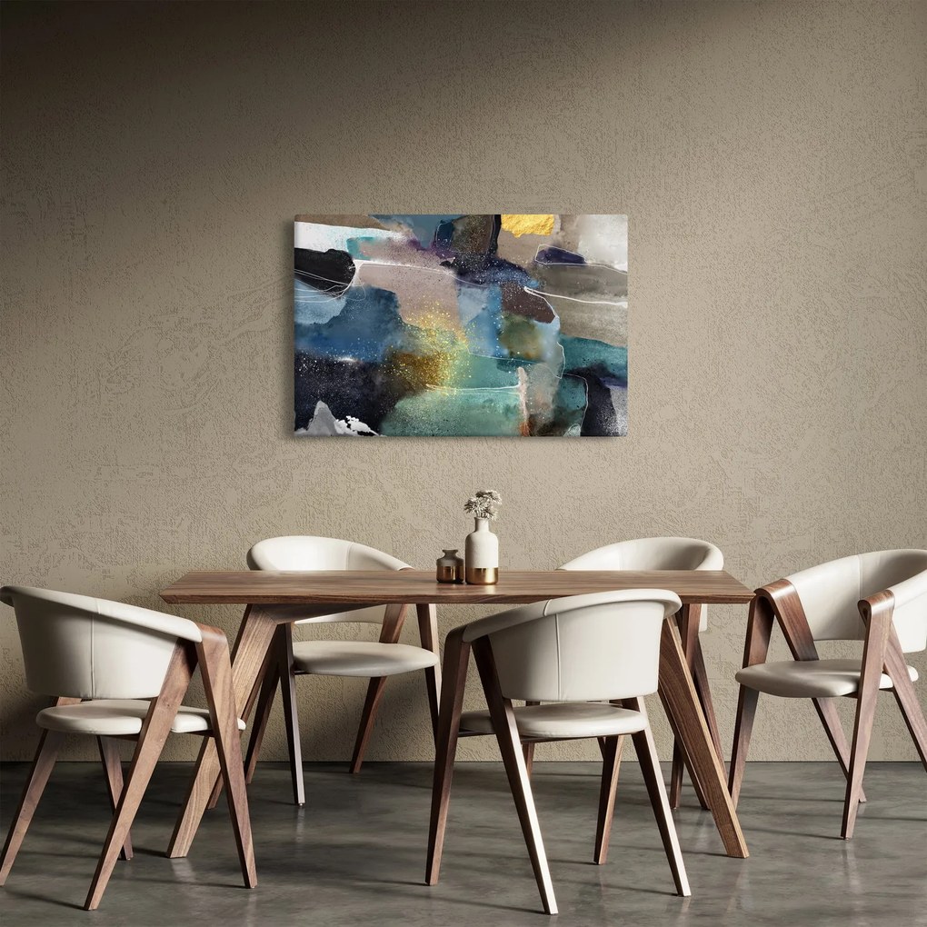 Obraz - Akvarelová abstrakcia (90x60 cm)