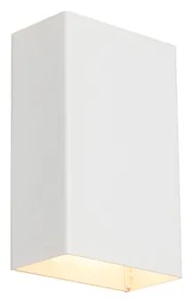 Moderná nástenná lampa biela - Otan S