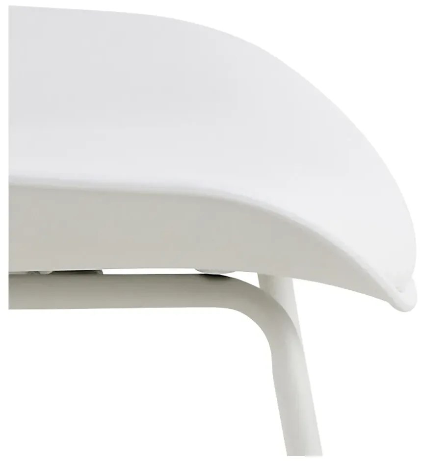 Barová stolička Tina 84 cm biela