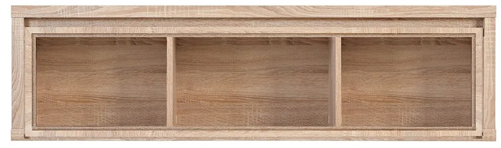Vitrína na stenu BRW Kaspian SFW1W/140 (Dub sonoma). Akcia -26%. Vlastná spoľahlivá doprava až k Vám domov. 798016
