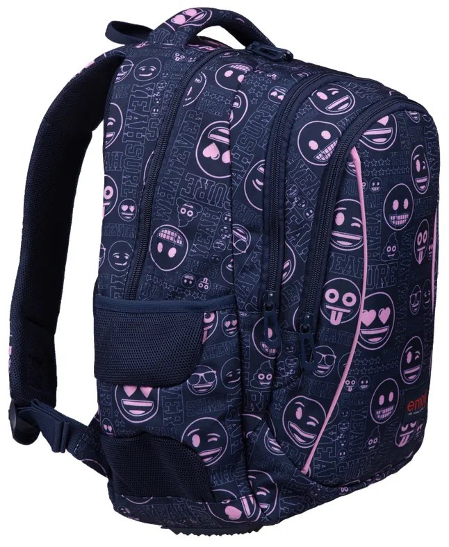 Školský batoh trojkomorový ST.RIGHT Emoji