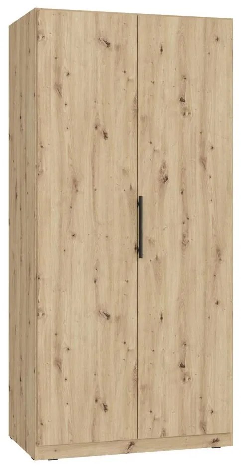 Šatníková skriňa MARO 100x213 cm dub artisan