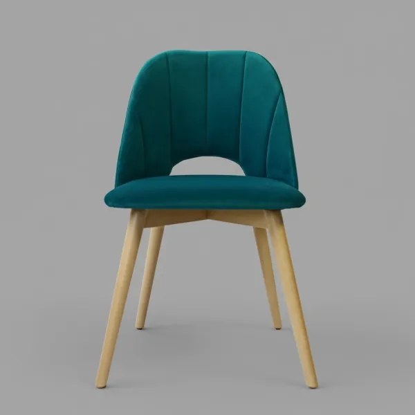 Jedálenská stolička THEO tyrkysová