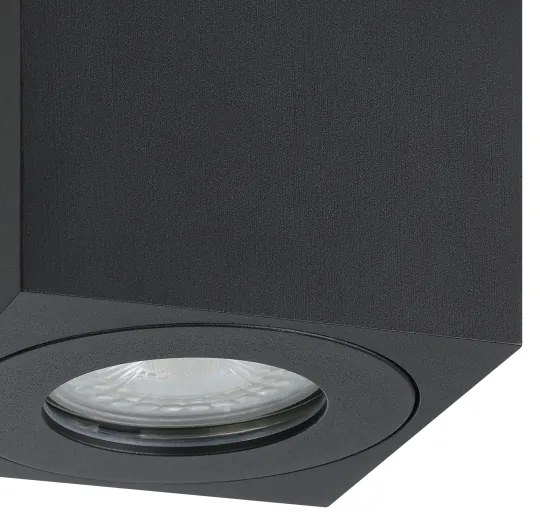 Eglo 901029 - Vonkajšie bodové svietidlo TORRECOLA 1xGU10/5W/230V 8x8cm IP44