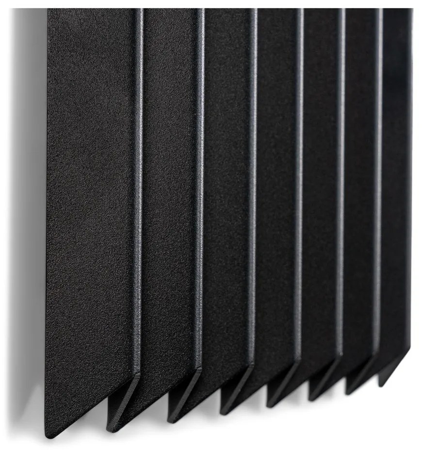 Čierny kovový nástenný vešiak 29 cm Sensu – Spinder Design