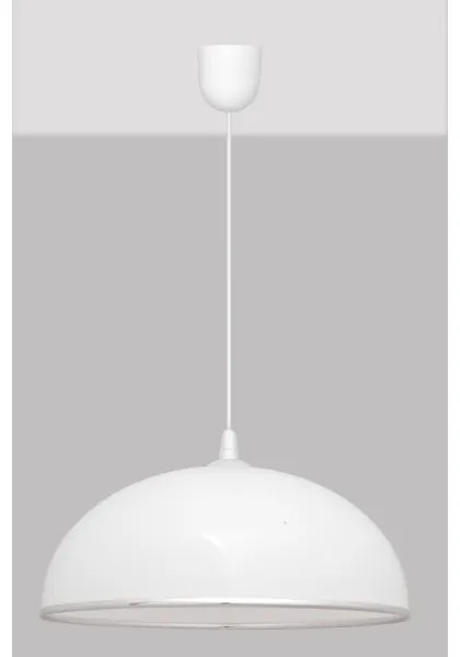 Luster na lanku CIRCLE 1xE27/15W/230V biela