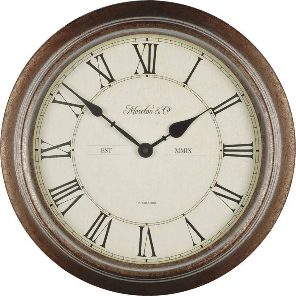 Nástenné exteriérové hodiny Retro, 36 cm