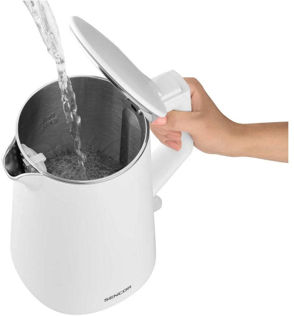 Sencor SWK 0550WH varná kanvica, biela