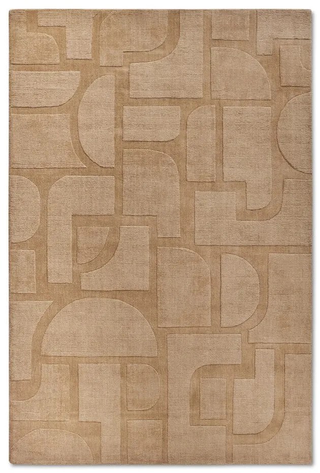 Béžový ručne tkaný vlnený koberec 190x280 cm Alexis – Villeroy&amp;Boch