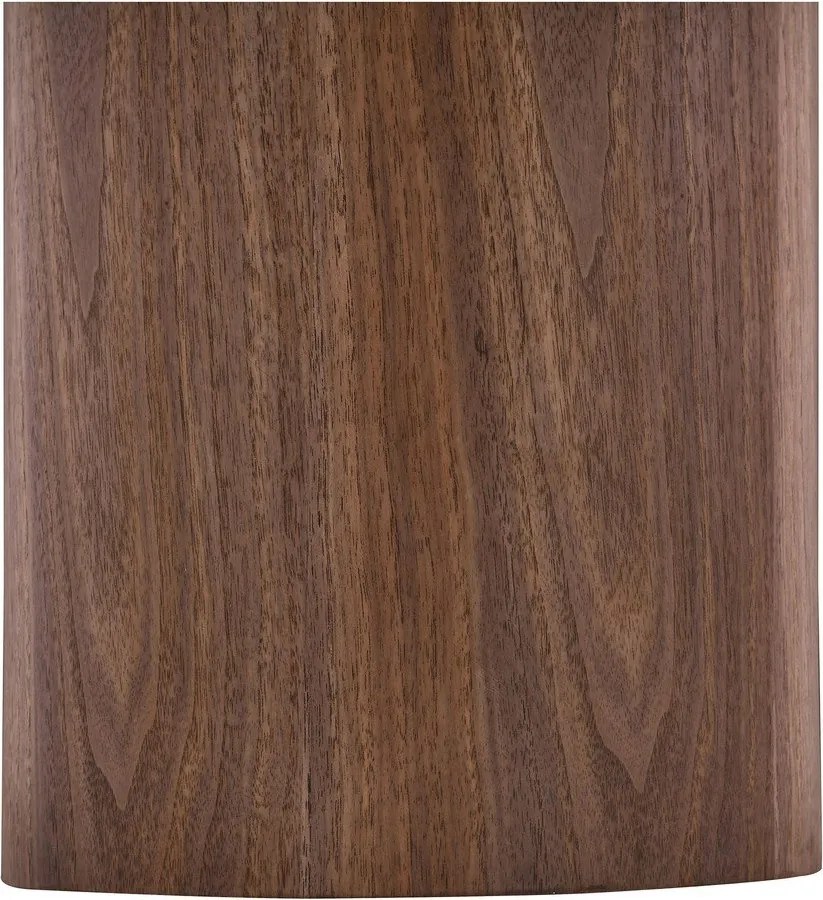 Okrúhly konferenčný stolík s keramickou doskou v tmavo prírodnej farbe ø 60 cm Noli – House Nordic