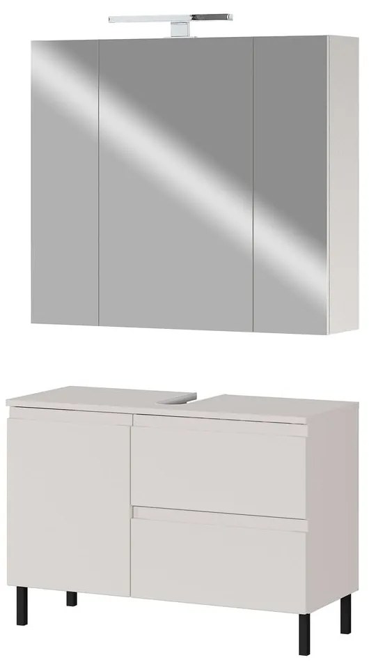 Krémová kúpeľňová zostava Salinas – Germania