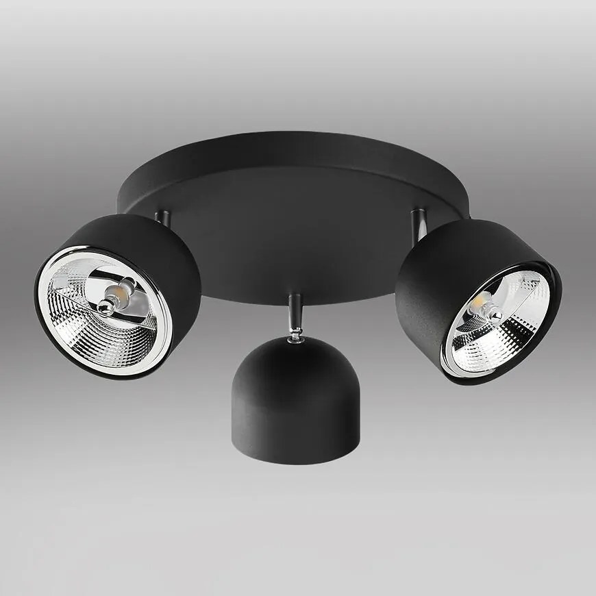 Stropné bodové svietidlo Altea 6519 Black LS3