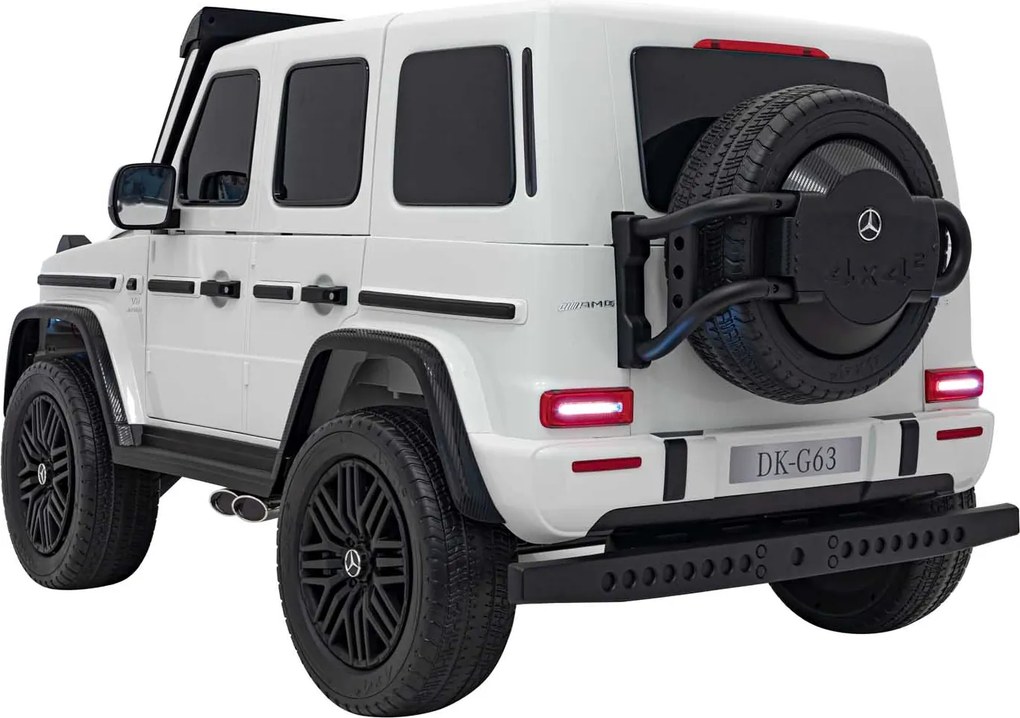 Ramiz Auto Mercedes Benz G63 AMG XXL biele