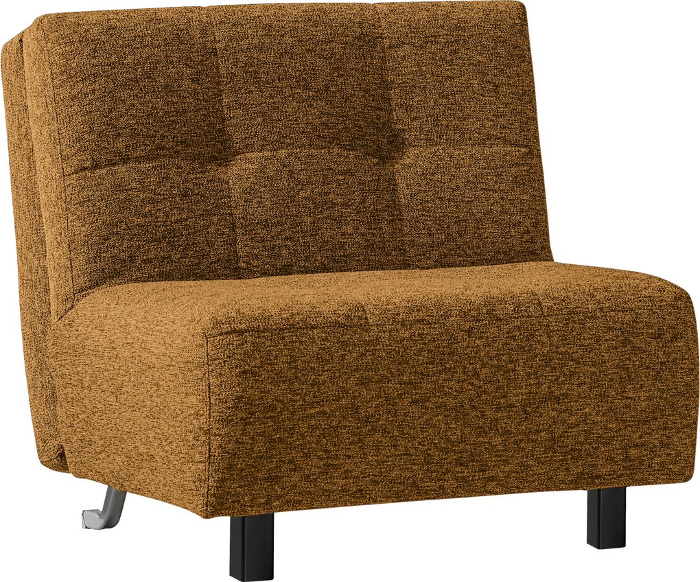 XXXLutz ROZKLADACIE KRESLO, textil, žltá Novel - Sedačky - 00246902612R