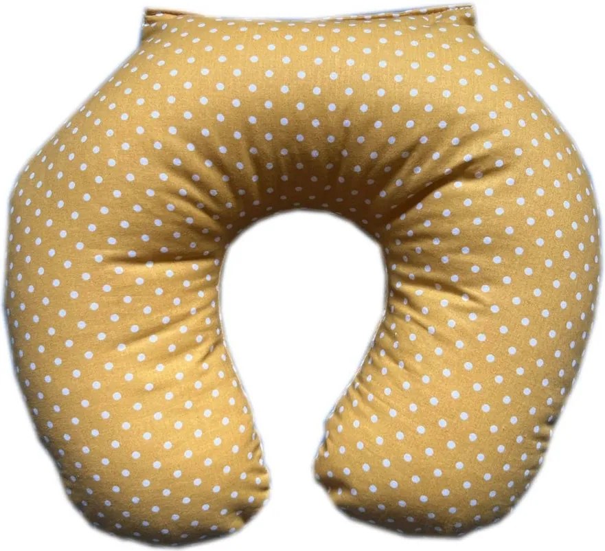 Polášek Cestovný vankúš - Sivá / srdcia