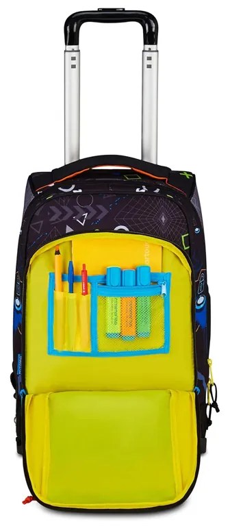 Školská taška koliesková MITAMA Urban Smile