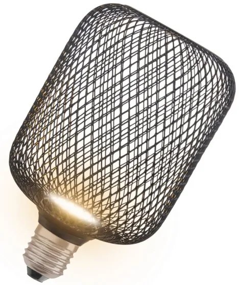 LED Žiarovka DECOR FLAT E27/3,5W/230V 2700K čierna - Osram