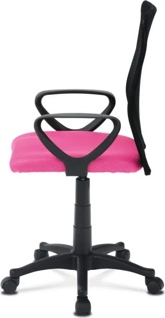Detská otočná stolička ružová KA-B047 PINK