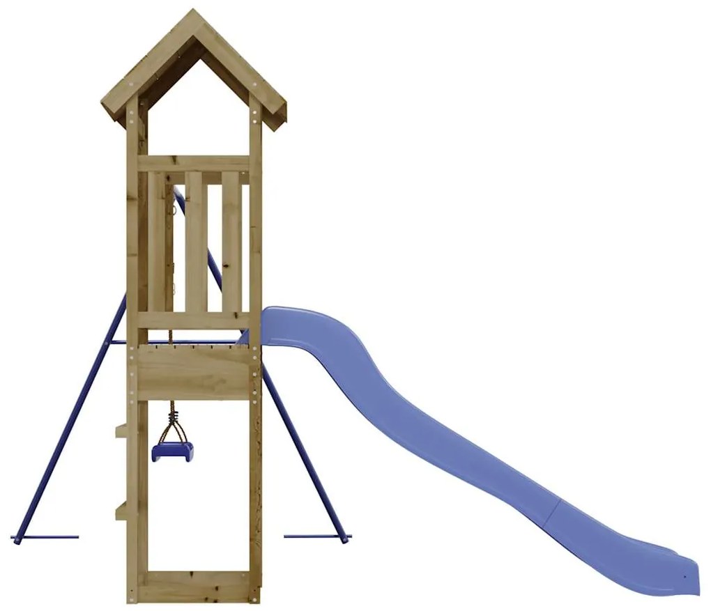 Vonkajšia súprava na hranie impregnovaná borovica