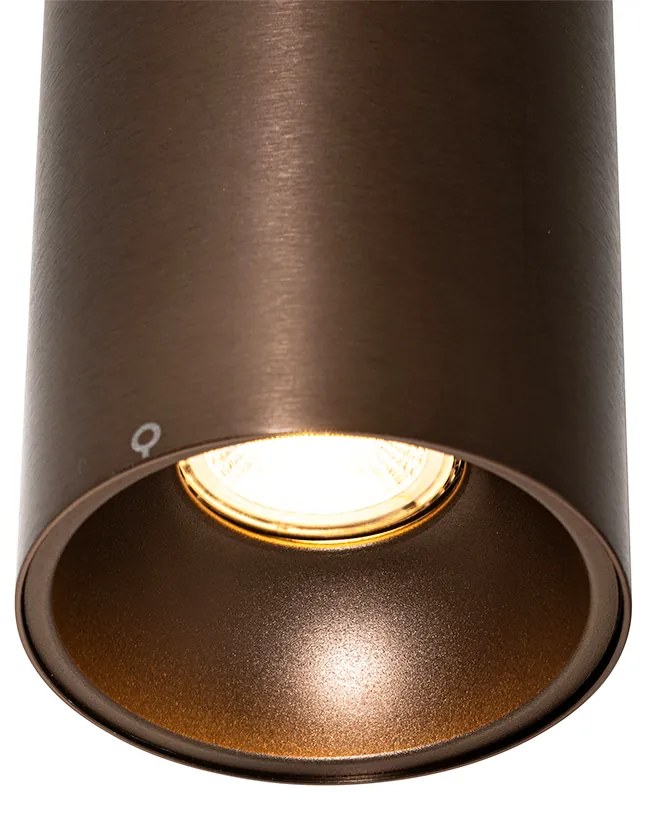 Moderné bodové svetlo tmavá bronz - Deep