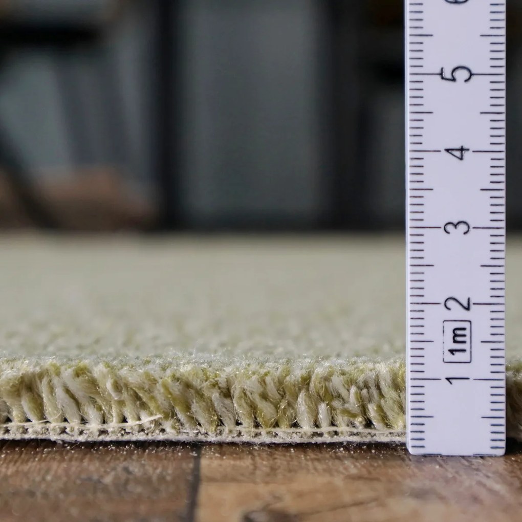 Condor Carpets, Metrážny koberec Prestige 445, na mieru, šíře 4m, zelená, ab (mriežka), detská izba